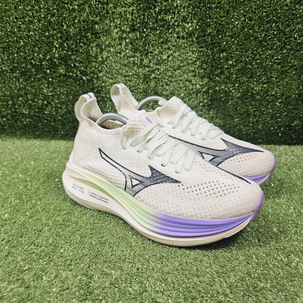 Mizuno Neo Zen Hint Of Mint Athletic Running Comfort Sneakers Womens Size 7